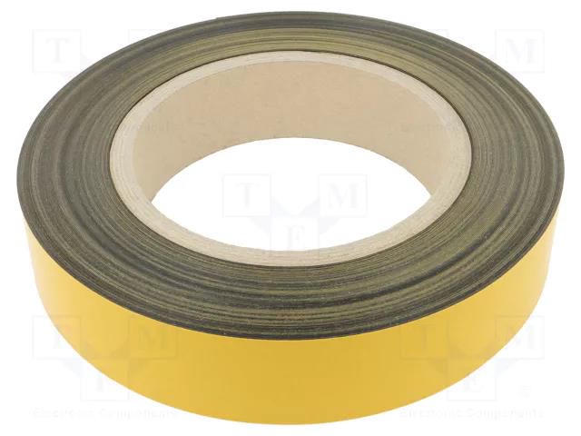 Tape: marking; black; L: 50m; W: 50mm; self-adhesive; PVC FATH FA-0203T05091
