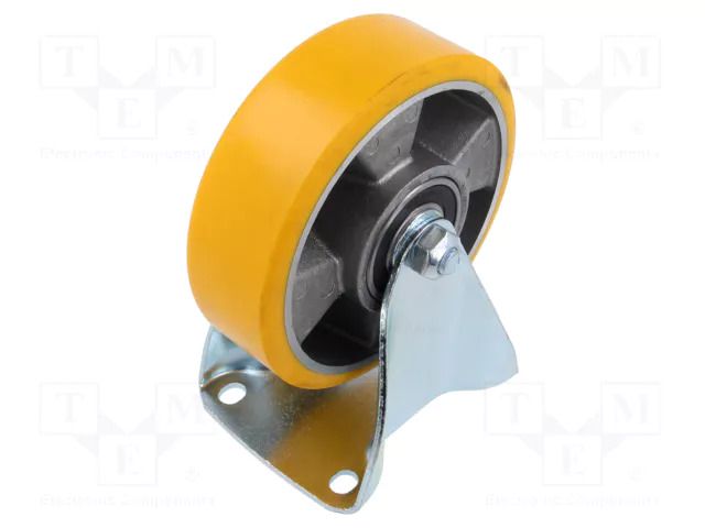 Wheel; Ø: 125mm; W: 40mm; H: 155mm; rigid,with mounting plate; 300kg COLSON FTAU-1252-6440