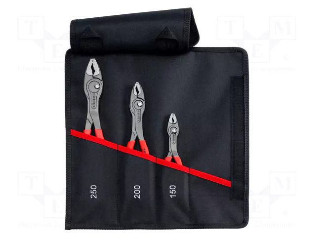 Kit: pliers; Features: handles with plastic grips; TwinGrip KNIPEX KNP.001961V01