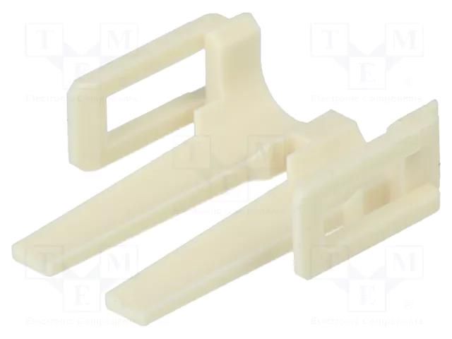 Secondary lock; PIN: 2; 2x1; Type: Glow-Wire; Mega-Fit; UL94V-2 MOLEX MX-105415-0002
