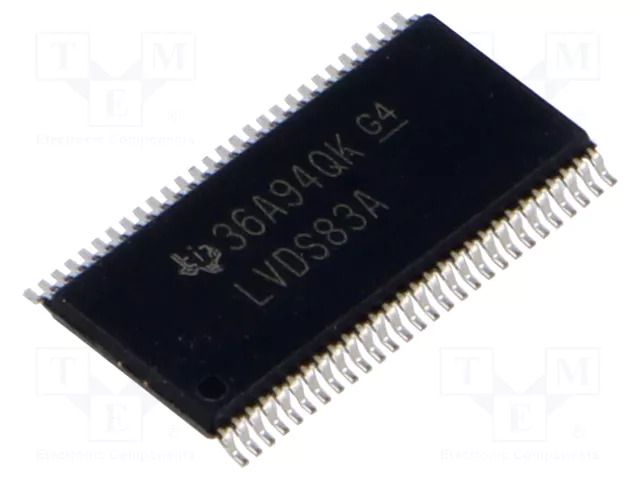 IC: interface; line interface,line transmitter; FlatLink,LVTTL TEXAS INSTRUMENTS SN75LVDS83ADGG
