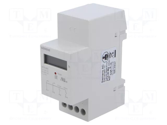 Counter: electronical; working time; LCD; Usup: 12÷150VDC; IP20 SIEMENS 7KT5823