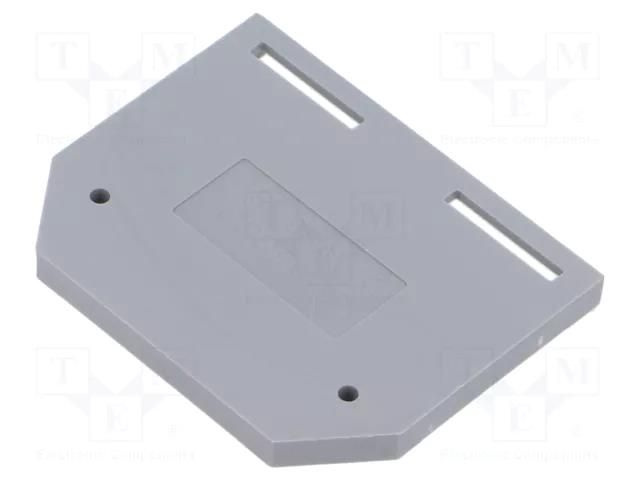 Separating plate; grey DEGSON ELECTRONICS D-WS6-SD-01P-11