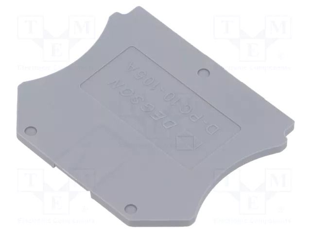 End plate DEGSON ELECTRONICS D-PC10-01P-11-105