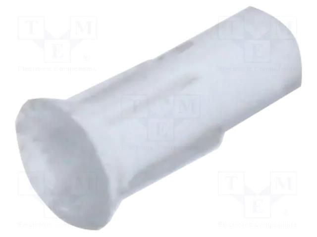 Fiber for LED; Ø1.3mm; L: 2.5mm; round; Front: flat; straight; PLPC1 BIVAR PLPC1-100