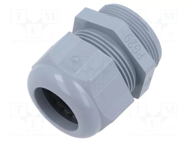 Cable gland; PG29; polyamide; grey ILME ILME-ASC29I