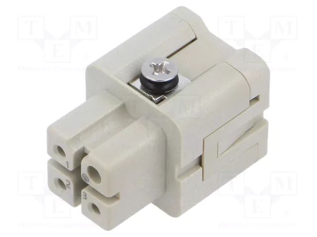 Connector: HDC; contact insert; female; EPIC H-A; PIN: 4; 10A; 3+PE LAPP 44424056