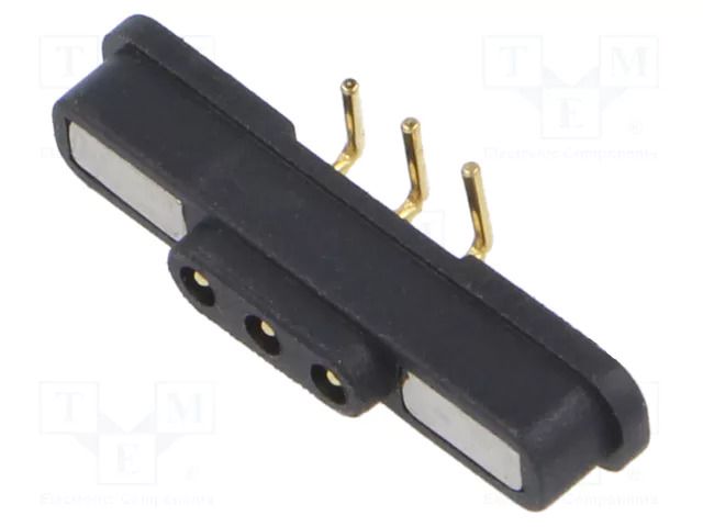Connector MAGNETIC POGO CONNECTOR MALE 3 POSITION EDAC 685E0321350120E