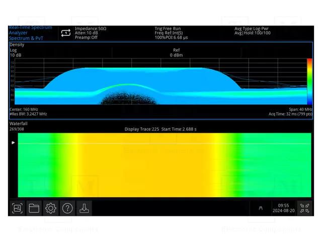 Expansion option; Additional functions: spectrum analysis UNI-T UTS3000A-B40