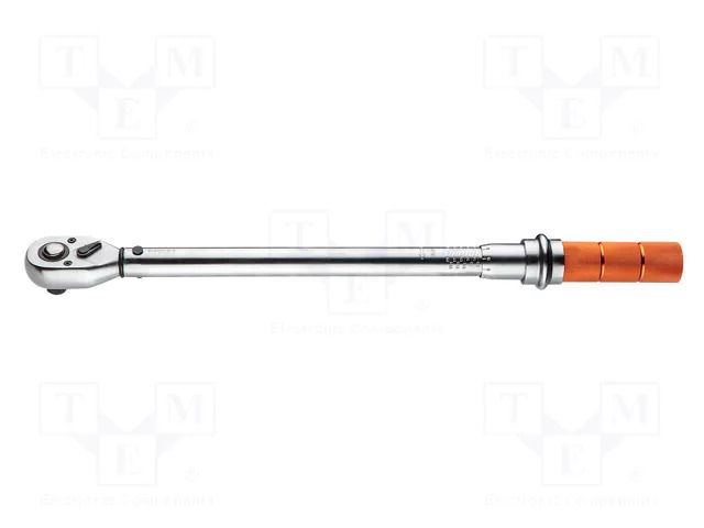 Wrench; torque; 480mm; 20÷210Nm; Holder: square; 1/2" NEO TOOLS NEO-08-827