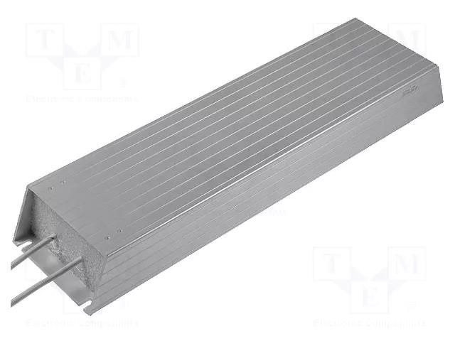 Resistor: wire-wound; with heatsink; 1Ω; 1kW; ±5%; 50x100x400mm ROYALOHM AX1000WR-1R