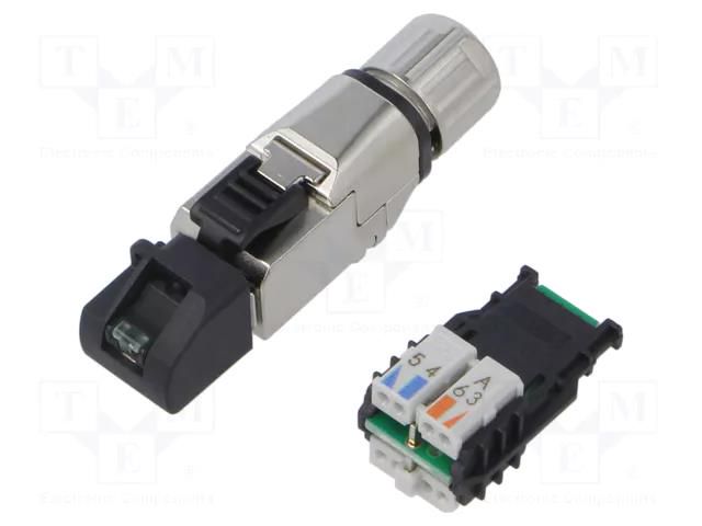 Connector: RJ45; plug; PIN: 8; Cat: 6a; shielded; 8p8c; 5.5÷10mm; IDC LAPP 21700654