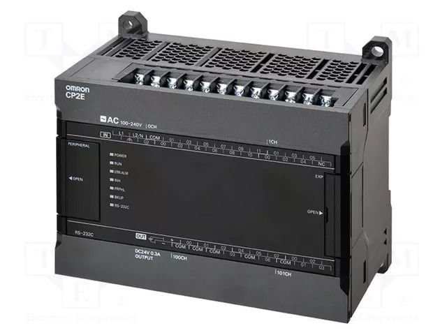 Automation module: PLC programmable controller; OUT: 12; IN: 18 OMRON CP2E-E30DR-A
