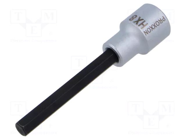 Socket; hex key,socket spanner; HEX 8mm; 1/2" PROXXON PR23486