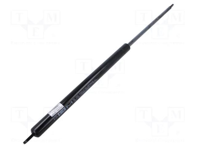 Gas spring; mounting holes; L: 585mm; Øout: 21mm; Piston diam: 10mm PNEUMAT ST-250-800N-D10
