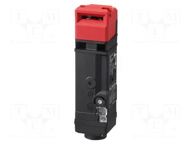 Safety switch: bolting; D4SL-N; NC x2 + NC x2; IP67; black/red OMRON D4SL-N4DFA-N