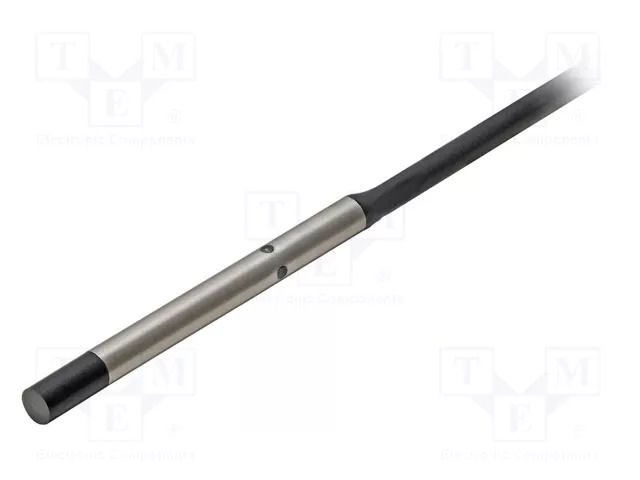Sensor: inductive; OUT: PNP / NO; 0÷2mm; 10÷30VDC; Ø3; 2m; IP67; 50mA OMRON E2EC03N02WCB12M