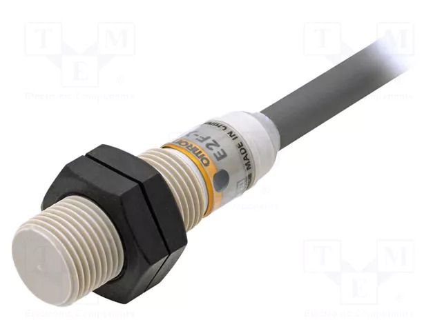 Sensor: inductive; OUT: PNP / NO; 0÷2mm; M12; Connection: cables; 2m OMRON E2F-X2F1-2M