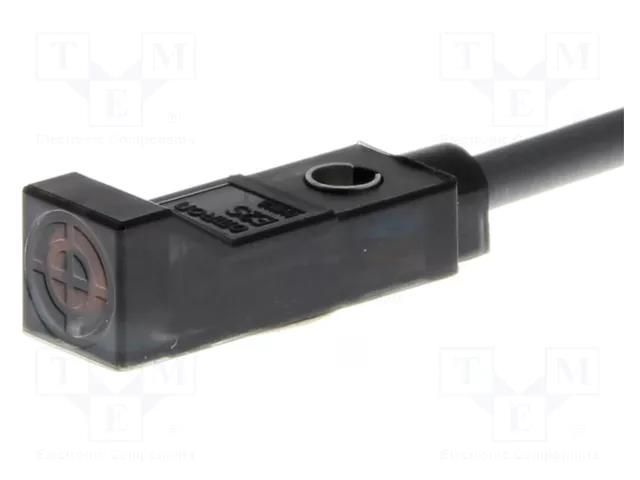 Sensor: inductive; 0÷2.5mm; 2-wire NO; Usup: 10÷30VDC; 50mA; cables OMRON E2S-Q21-1M