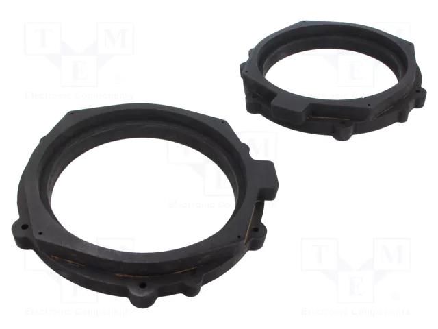 Spacer ring; MDF; 200mm; Porsche; impregnated; 2pcs. BASSER D.MDF.PORSCHE06