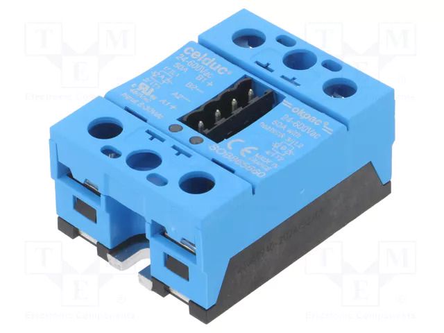 Relay: solid state; Ucntrl: 8÷30VDC; 50A; 24÷510VAC; SOB; 2-phase CELDUC SOB865660