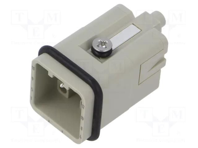 Connector: HDC; contact insert; male; EPIC H-Q; PIN: 12; 10A; 400V LAPP 44424071