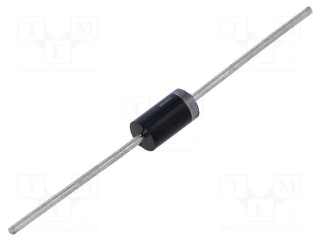 Diode: rectifying; THT; 50V; 3A; Ammo Pack; Ifsm: 150A; DO27; 50ns DC COMPONENTS HER301-DC