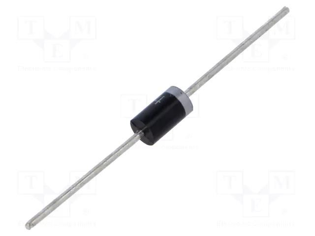 Diode: rectifying; THT; 300V; 3A; Ammo Pack; Ifsm: 150A; DO27; 75ns DC COMPONENTS HER304-DC
