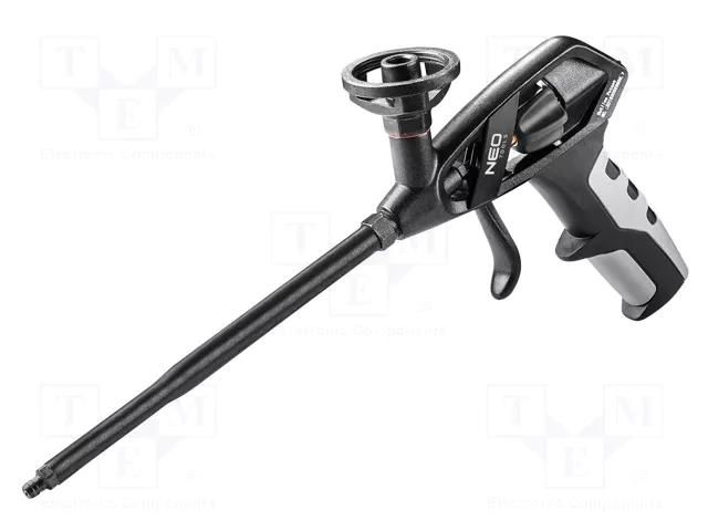 Foam mounting gun; aluminium; Features: adjustable pressure NEO TOOLS NEO-61-014