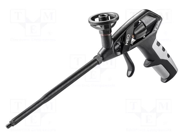Foam mounting gun; aluminium; Features: adjustable pressure NEO TOOLS NEO-61-014