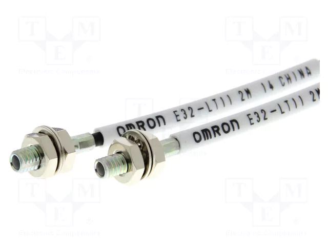 Sensor: fiber-optic; Oper.mode: transmitter-receiver; 10m OMRON E32-LT11R-10M