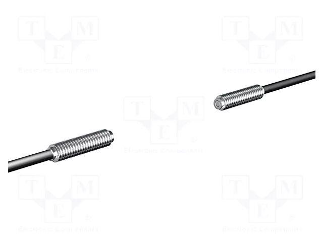 Sensor: fiber-optic; Oper.mode: transmitter-receiver; 4m OMRON E32-T51-4M