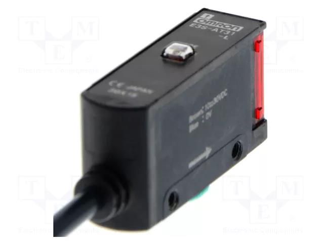 Sensor: photoelectric; transmitter; Range: 7m; NPN OMRON E3S-AT21-L-2M