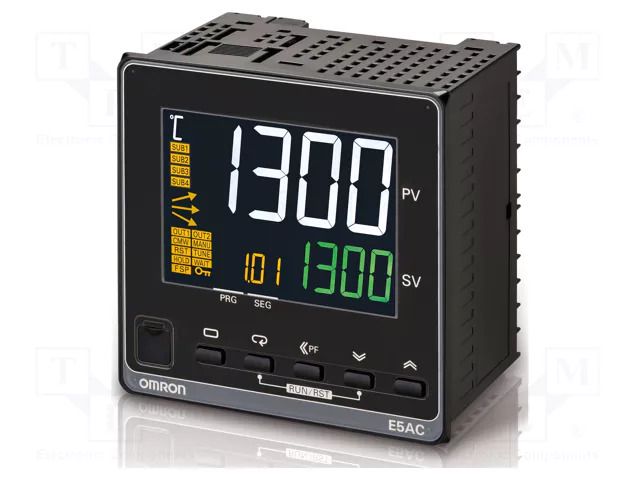 Module: regulator; temperature; -1999÷9999; 0÷20mA,4÷20mA; E5AC-T OMRON E5AC-TCQ4A5M-010