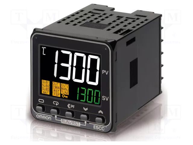 Module: regulator; temperature; -1999÷9999; 0÷20mA,4÷20mA; E5CC-T OMRON E5CC-TCQ3A5M-005