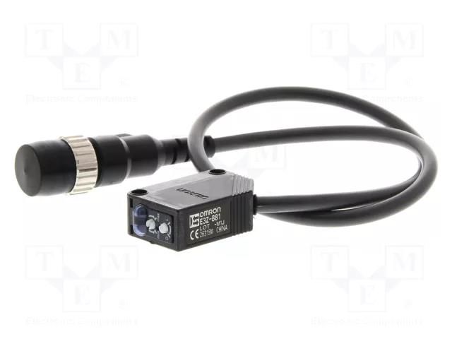Sensor: photoelectric; retro-reflective OMRON E3Z-B61-M1J-03M
