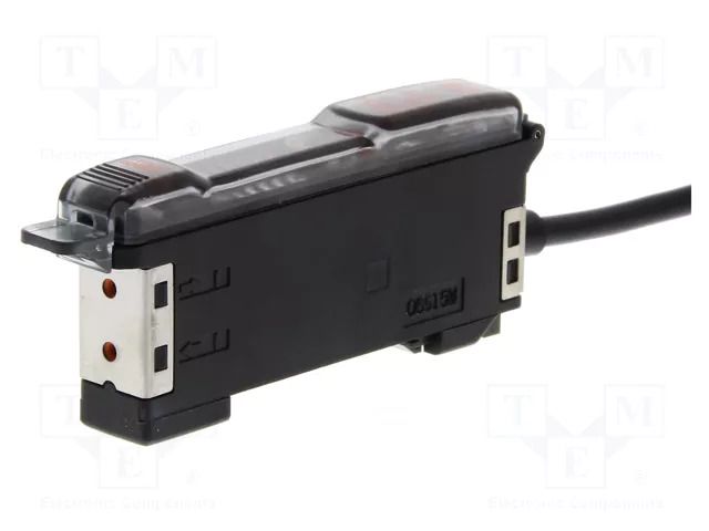 Sensor: optical fiber amplifier; NPN; Connection: cables; 2m; E3X OMRON E3X-NA11V-2M