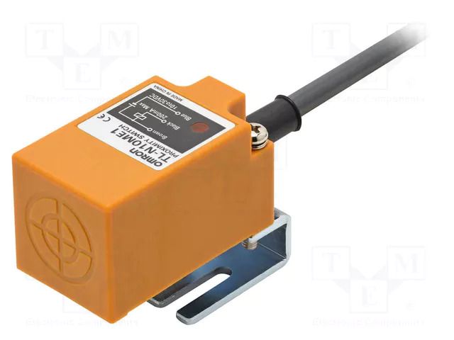Sensor: inductive; 0÷10mm; NPN / NO; cables; 2m; TL OMRON TL-N10ME1-2M