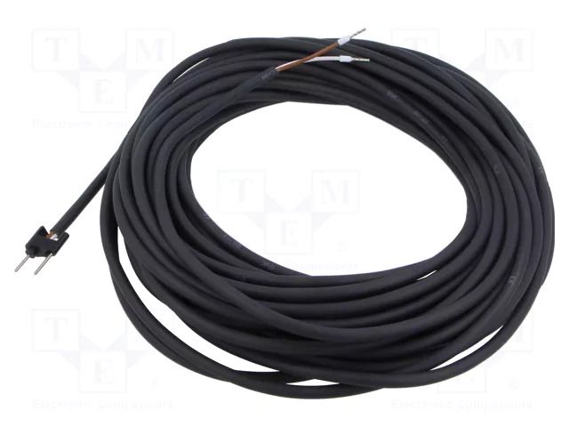 Cable with plug; -20÷55°C; 15m GELBAU 3020.1307B