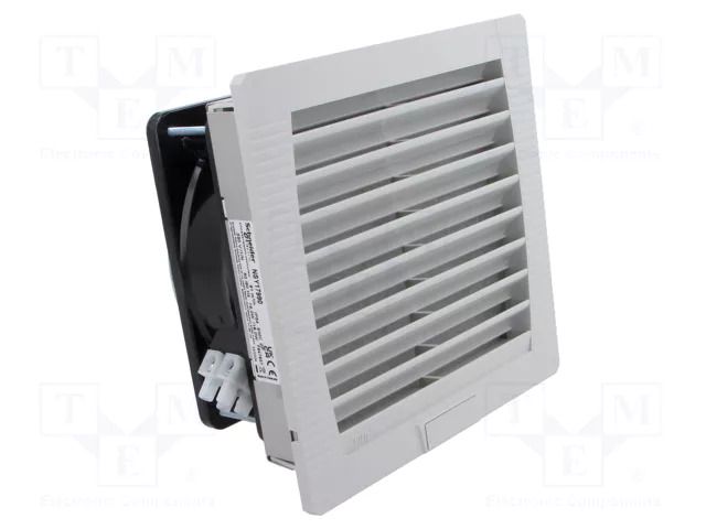 Fan: AC; axial; 230VAC; 61m3/h; IP54; 145x145x70mm; RAL 7035 SCHNEIDER ELECTRIC NSY17990