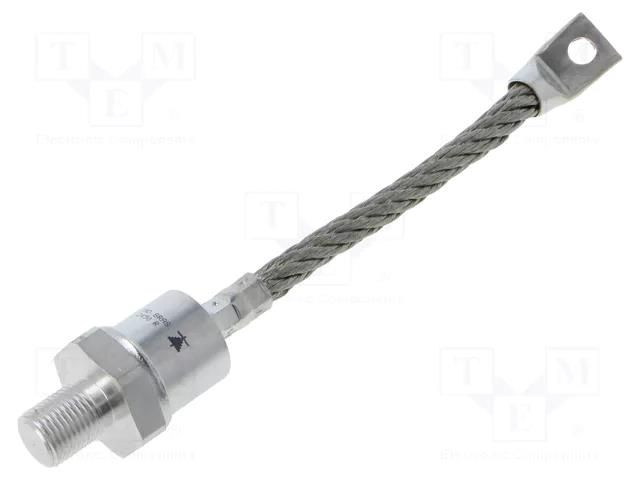 Diode: rectifying; 1.6kV; 395A; anode to stud; DO205AB,E15; 1.35V SEMIKRON DANFOSS SKN390/16