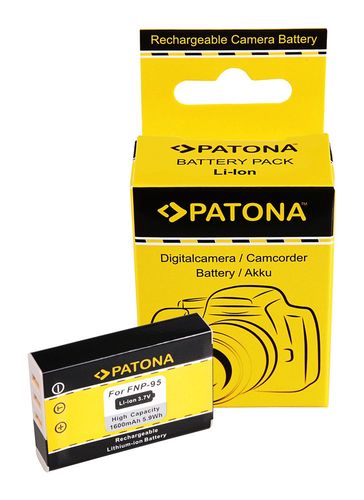 PATONA Battery f. Fuji-Film Finepix F30 F31 F31fd Real 3D W1 Fuji NP-95, PATONA 1159 4260317090446