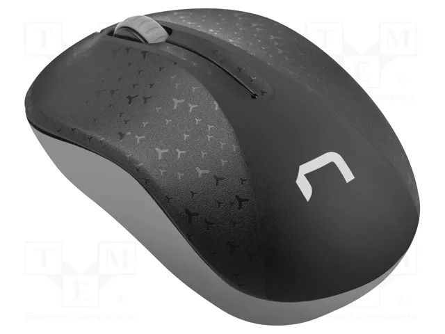 Mouse; black,grey; USB A; wireless,optical; No.of butt: 3; 10m NATEC NMY-1650