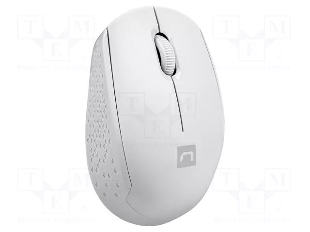 Mouse; white; USB A; wireless,optical; No.of butt: 3; 10m NATEC NMY-2188