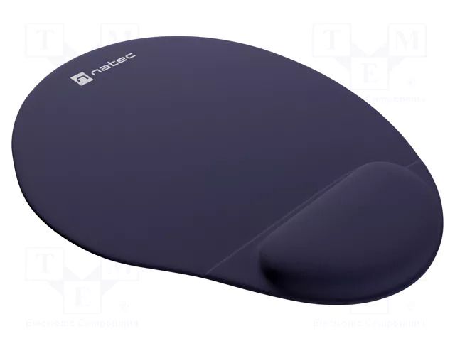 Pad; dark blue; mouse,wrist; gel; 245x225x22mm NATEC NPF-2182