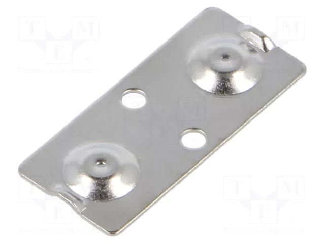 Lamella contact; 18650; Batt.no: 2; screw KEYSTONE KEYS5216