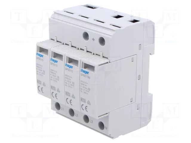 Surge arrester; 20kA; 1.35kV HAGER SPB413