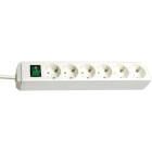 Eco-Line 6-way power strip (distribution box with switch and 1.50 m cable) TYPE F 1159520015 4007123249404