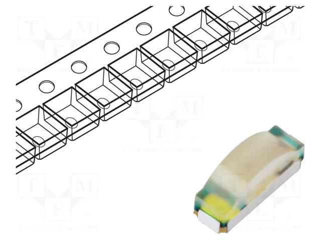 Programmable LED; RGBW; SMD; 3215; 3÷5.5VDC; 3.2x1x1.5mm; 120° BRIGHTEK (EUROPE) N0M65S99ICSV
