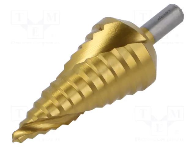 Drill bit; for metal,step,conical; HSS COBALT; 6÷37mm ALPEN-MAYKESTAG ALP.72800729100